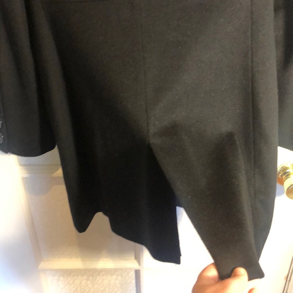 Helmut Lang Single-breasted Wool and Cashmere Coat - Picture 6 of 8